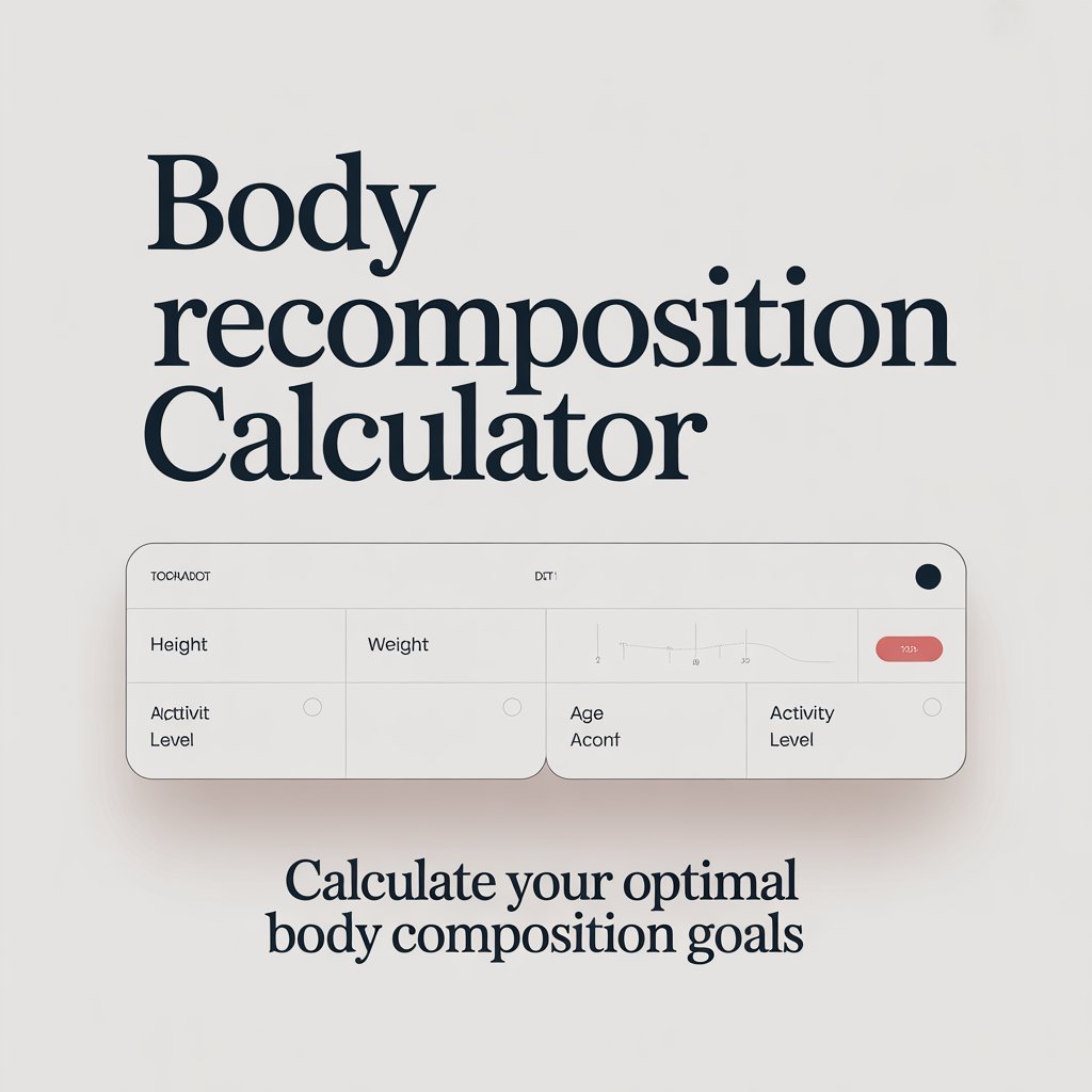 Body Recomposition Calculator %