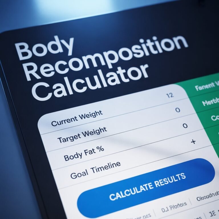 Body Recomposition Calculator